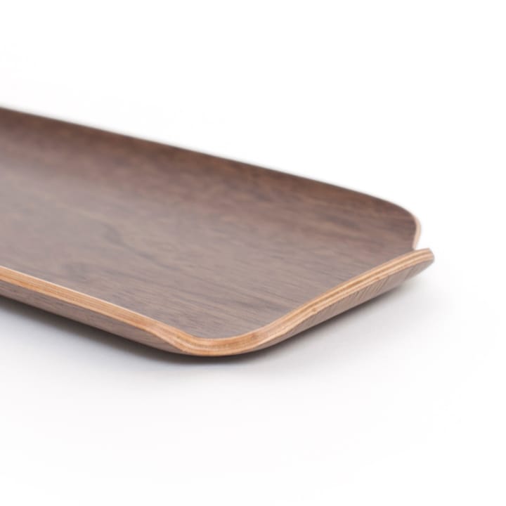 Vassoio Leaf Bosign, Noce Bosign