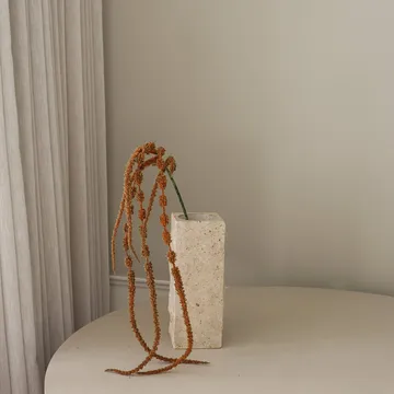 Amaranto pendente fiore artificiale - Marrone, 112 cm - Botané