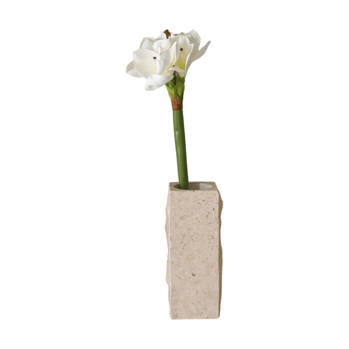 Amaryllis fiore artificiale - Bianco, 73 cm - Botané