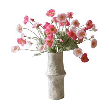 Bouquet artificiale di papaveri - Pink Pursuit, rosa chiaro-rosa, 10 pz - Botané