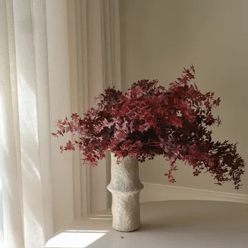Burgundy Maple Branch bouquet artificiale - 107 cm, 4 pz - Botané