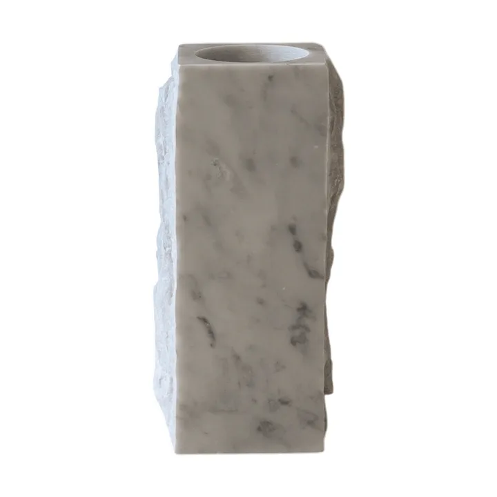 Carrara Edge vaso in marmo - Medium, 30 cm - Botané