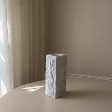 Carrara Edge vaso in marmo - Medium, 30 cm - Botané