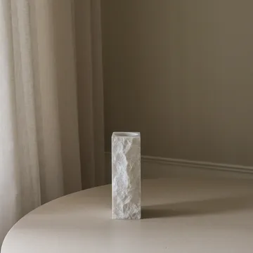 Carrara Edge vaso in marmo - Small, 25 cm - Botané