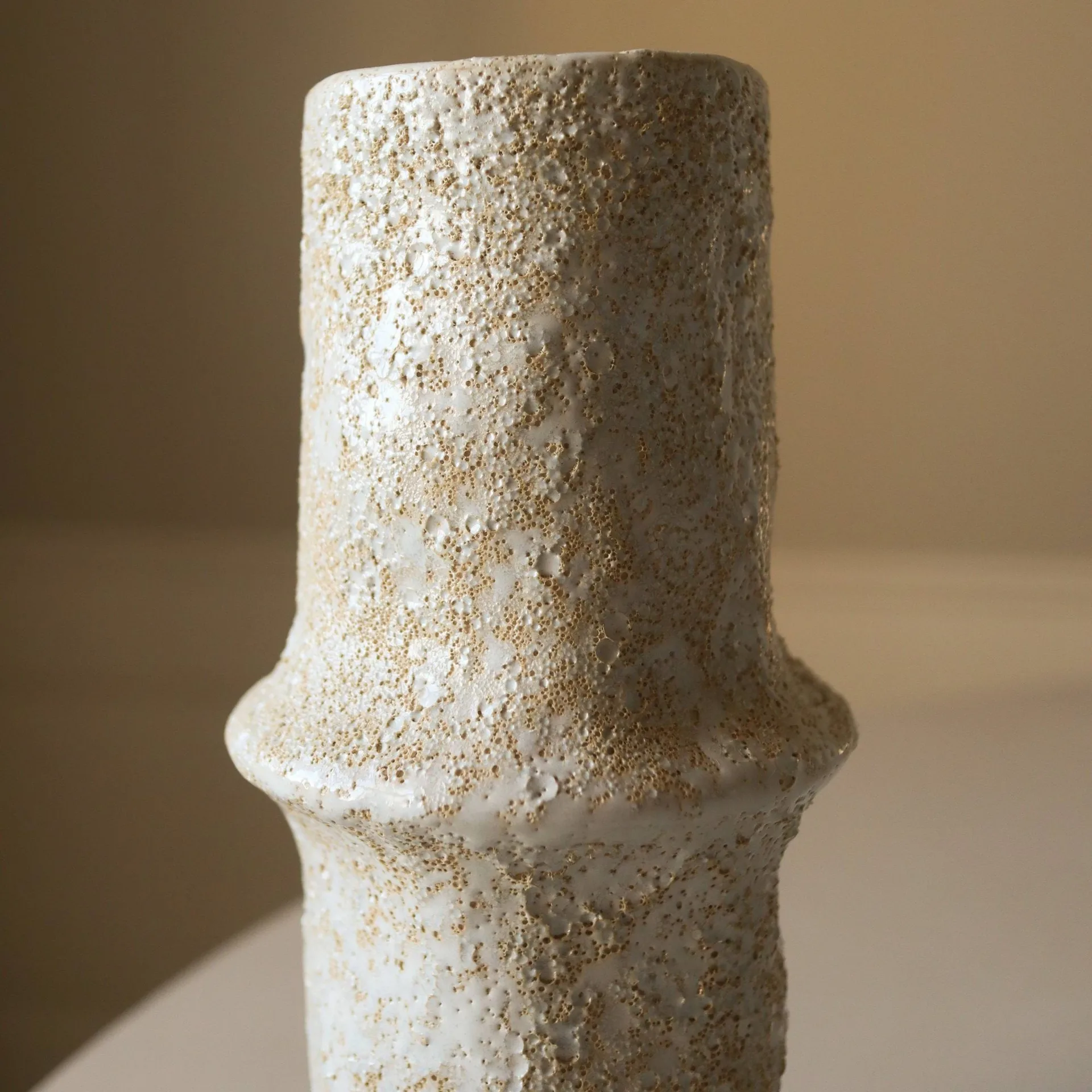 Earth vaso in ceramica, Small, Ø8x24,5 cm Botané