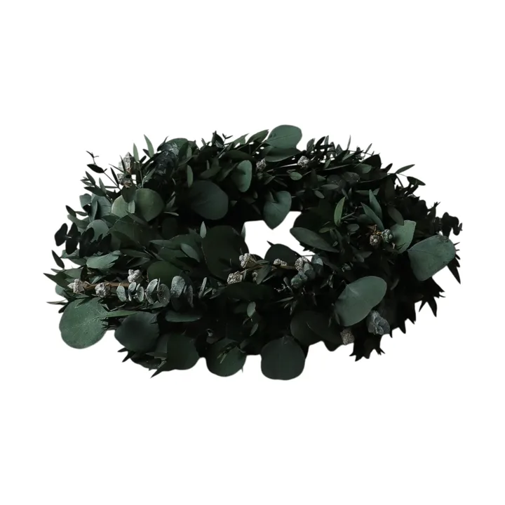 Eucalyptus Wreath ghirlanda - Verde mixed, Ø40 cm - Botané