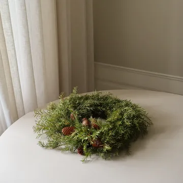 Evergreen Pine Wreath ghirlanda - Ramo di abete, Ø40 cm - Botané