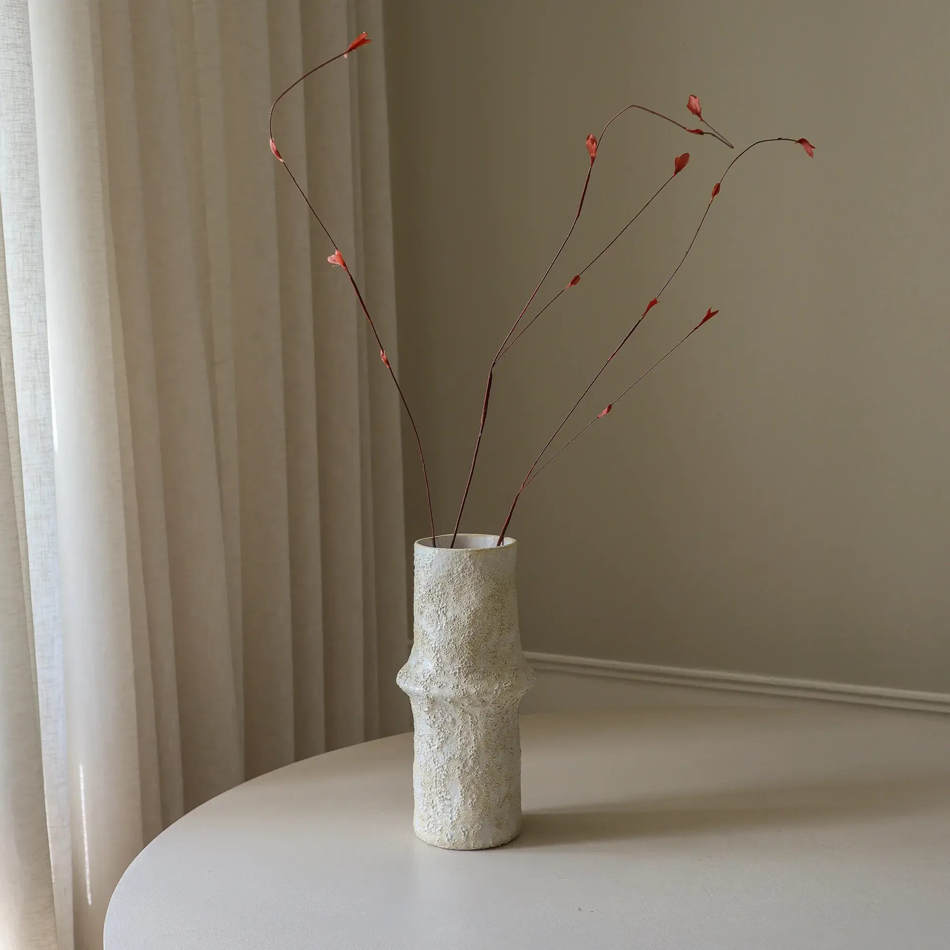 Hanging Willow Branch bouquet artificiale, Ramo di salice pendente, 120 cm Botané