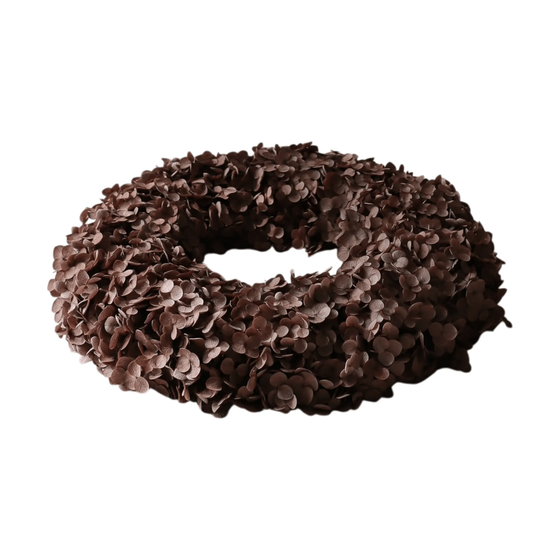 Hortensia Wreath ghirlanda, Brown, 40 cm Botané