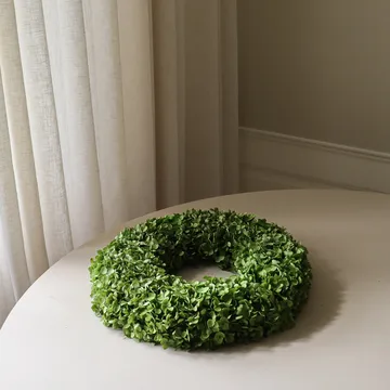 Hortensia Wreath ghirlanda - Green, Ø40 cm - Botané