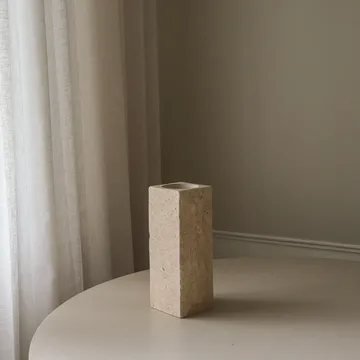 Limestone Edge vaso in marmo - Medium, 30 cm - Botané