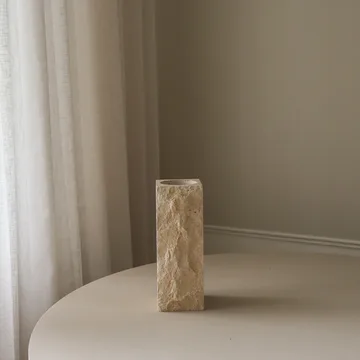 Limestone Edge vaso in marmo - Medium, 30 cm - Botané