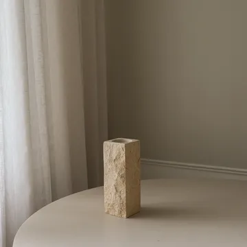 Limestone Edge vaso in marmo - Small, 25 cm - Botané