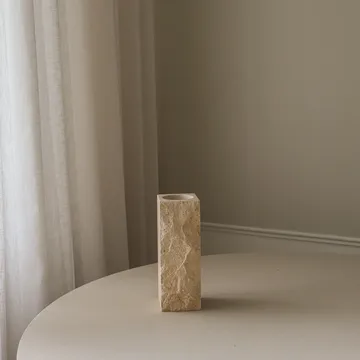 Limestone Edge vaso in marmo - Small, 25 cm - Botané
