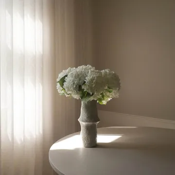 Ortensia bouquet artificiale - Bianco, 7 pz - Botané