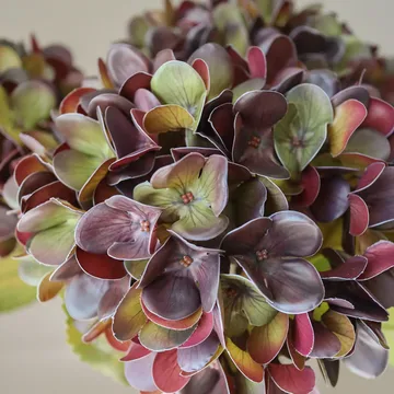 Ortensia bouquet artificiale - Muted purple, 60 cm, 6 pz - Botané