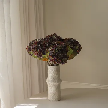 Ortensia bouquet artificiale - Muted purple, 60 cm, 6 pz - Botané