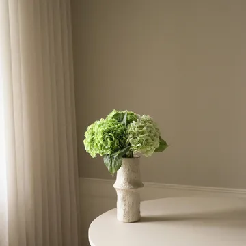 Ortensia bouquet artificiale - Verde, 7 pz - Botané