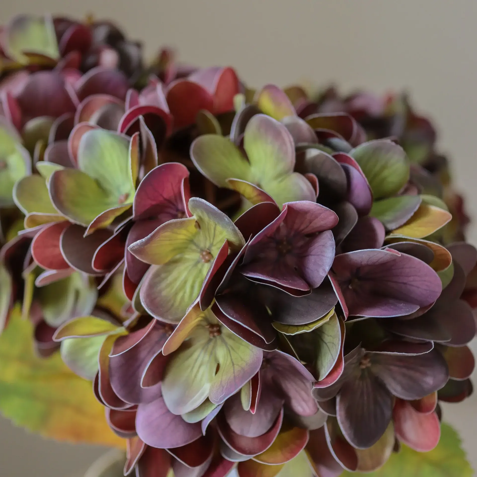 Ortensia fiore artificiale, Viola tenue, 60 cm, 1 pz Botané