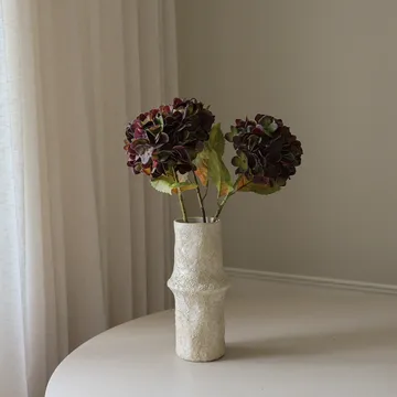 Ortensia fiore artificiale - Viola tenue, 60 cm, 1 pz - Botané