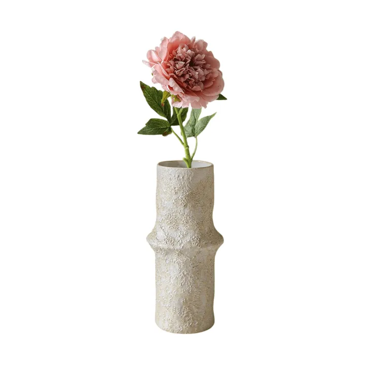 Peonia artificiale - Rosa polveroso, 56 cm, 1 pz - Botané