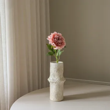 Peonia artificiale - Rosa polveroso, 56 cm, 1 pz - Botané