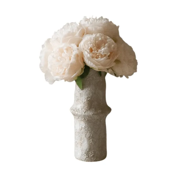 Peonie bouquet artificiale - Mini, cream 10 pz - Botané