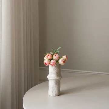 Rose bouquet artificiale - Mini, rosa chiaro 10 pz - Botané