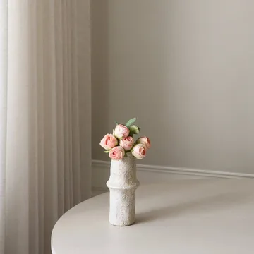 Rose bouquet artificiale - Mini, rosa chiaro 10 pz - Botané