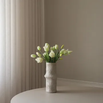Tulipani, bouquet artificiale misto - Bianco, 20 pz - Botané