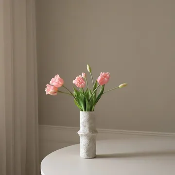 Tulipani Triumph bouquet artificiale - Rosa chiaro, 10 pz - Botané