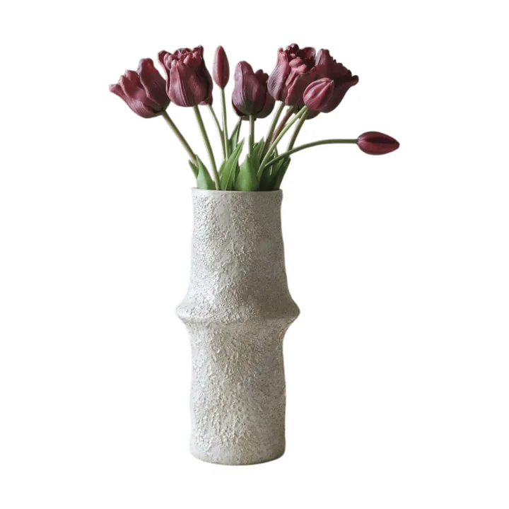 Tulipani Triumph bouquet artificiale - Viola, 10 pz - Botané