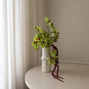 Velvet Vine bouquet artificiale - Orchidea amaranto 6 pz - Botané