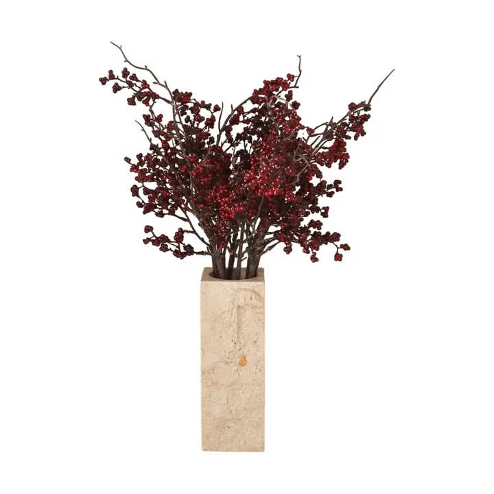 Wild Berry bouquet artificiale - Rami di bacche rosso scuro, 66 cm - Botané