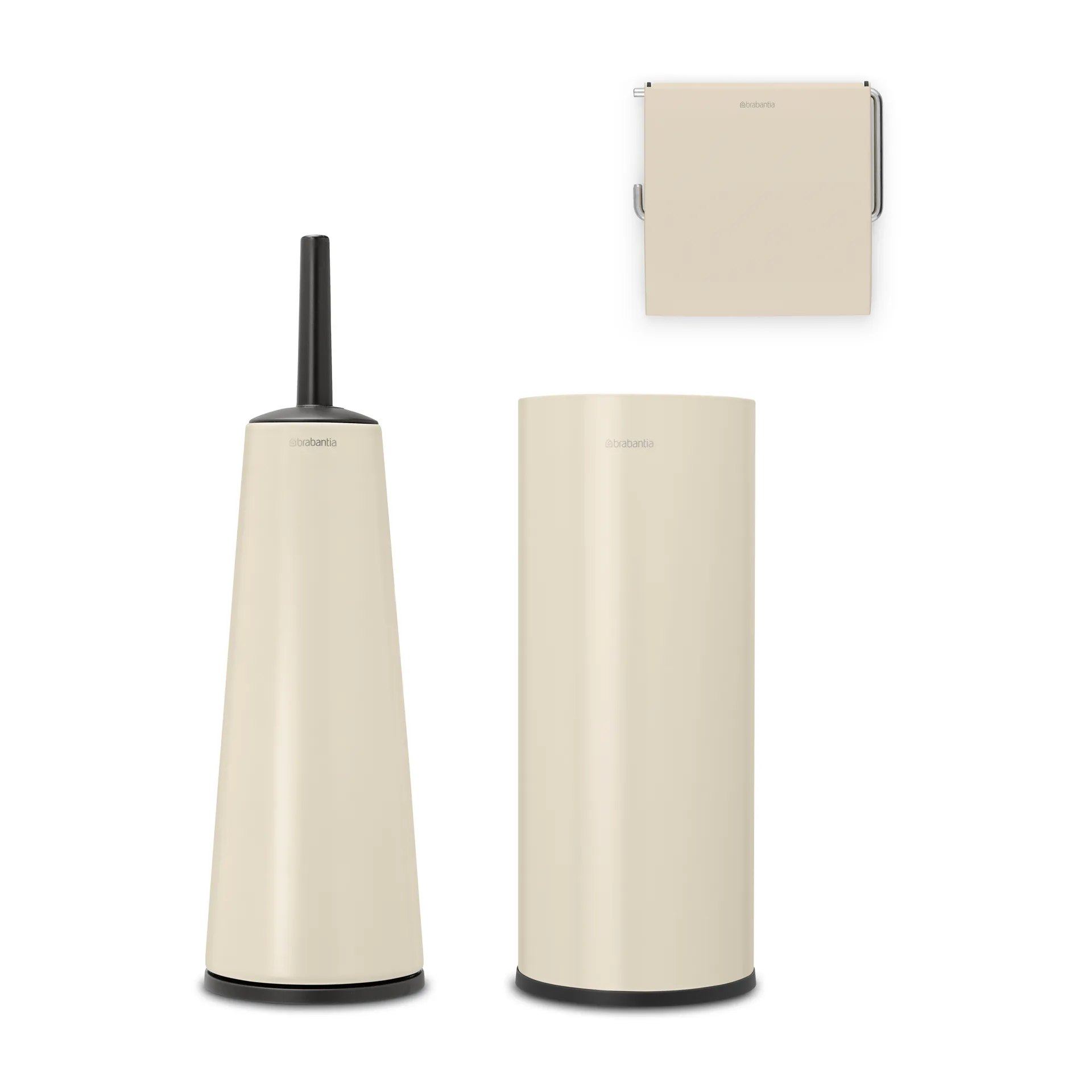 Accessori da bagno Brabantia ReNew, set da 3, Beige Chiaro Brabantia