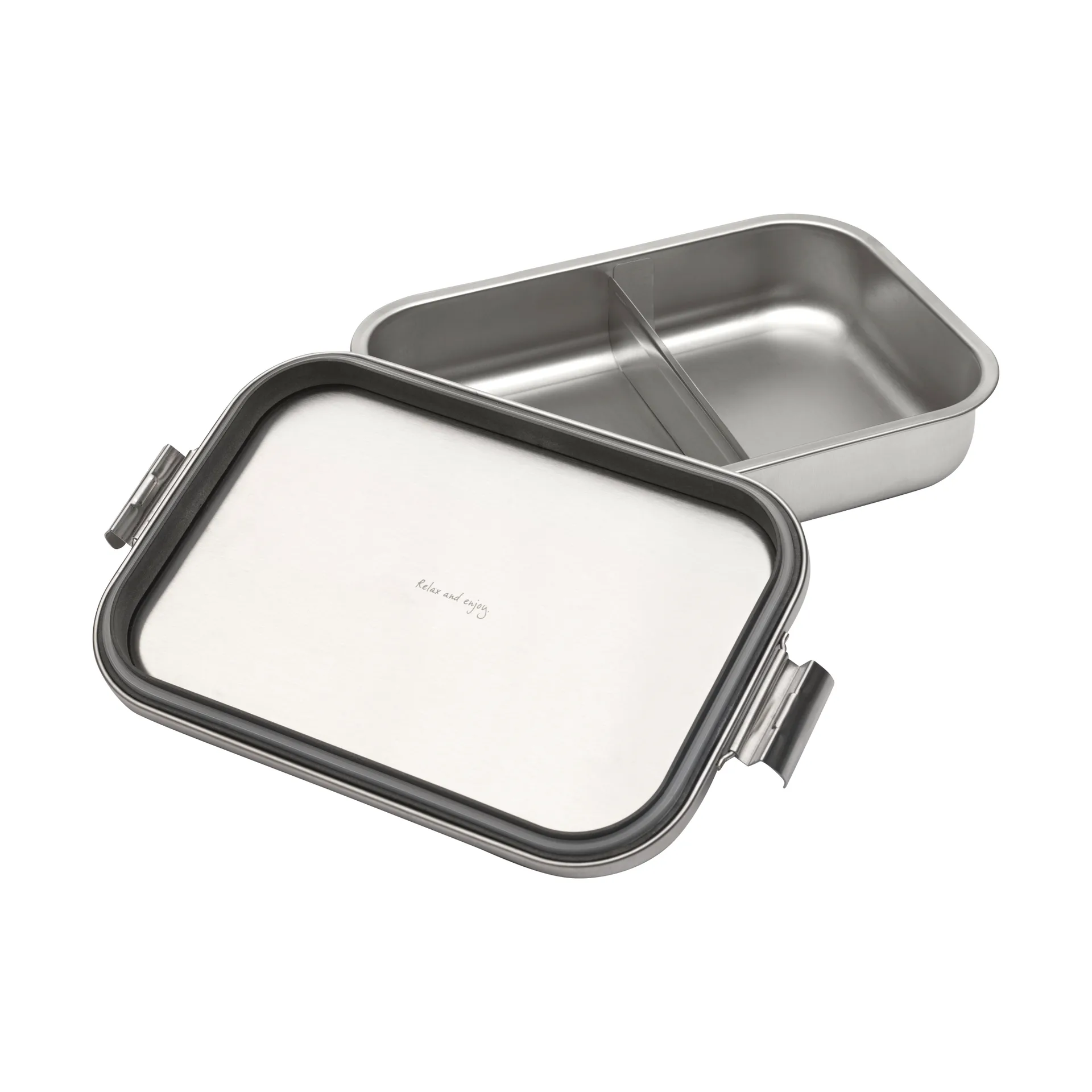 Bentobox Make & Take in acciaio, grande, Acciaio inox opaco Brabantia