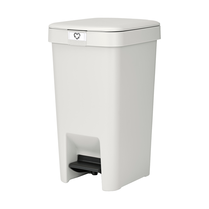 Cestino a pedale StepUp 10 L - Grigio chiaro - Brabantia