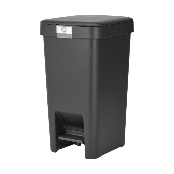 Cestino a pedale StepUp 10 L - Grigio scuro - Brabantia