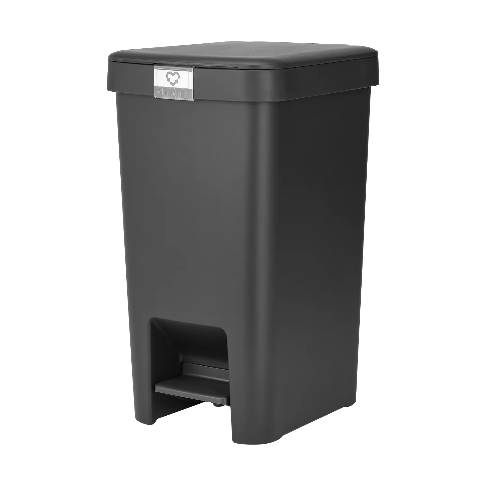 Cestino a pedale StepUp 16 L, Grigio scuro Brabantia