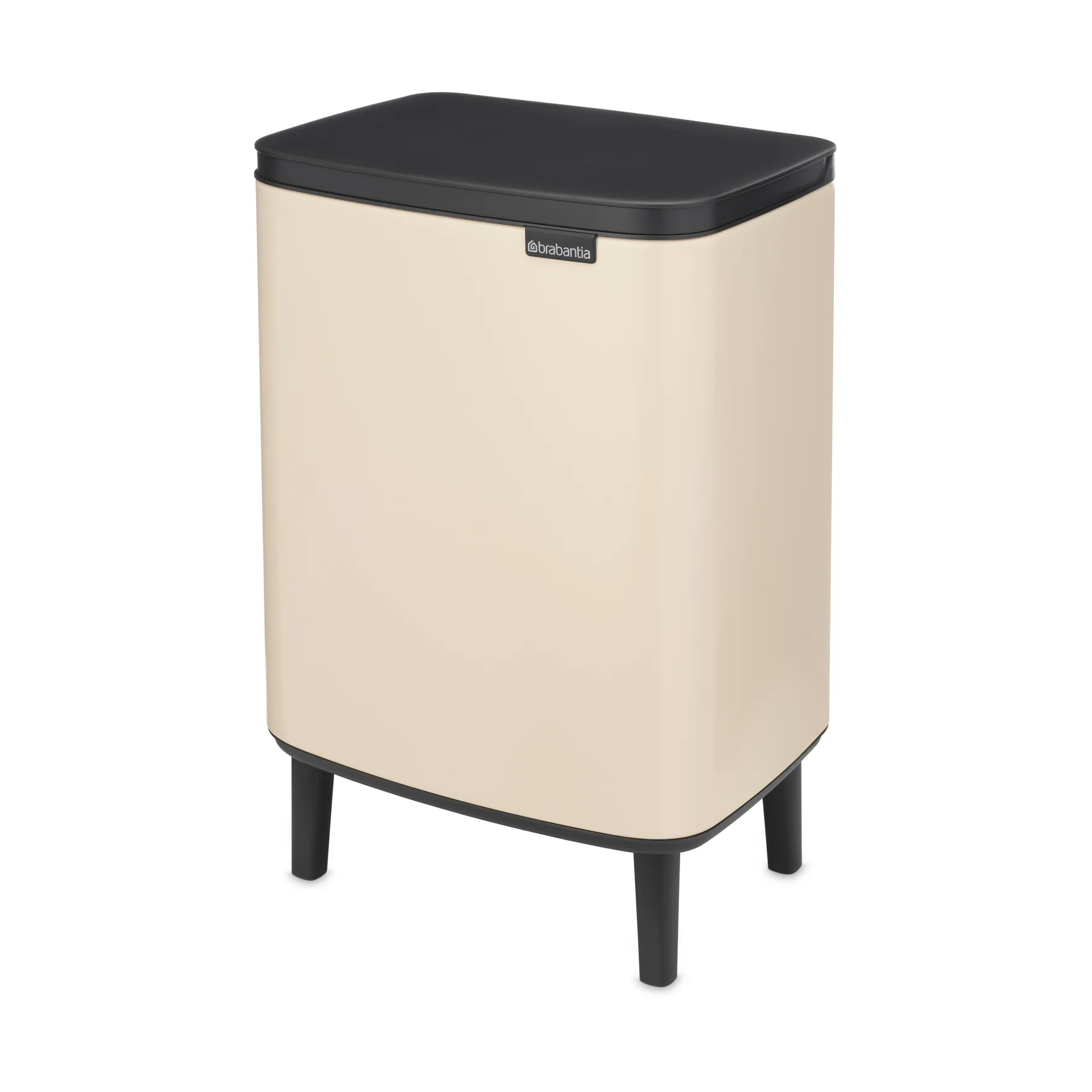 Cestino per la pattumiera Bo, alto, 12 L, Soft Beige Brabantia