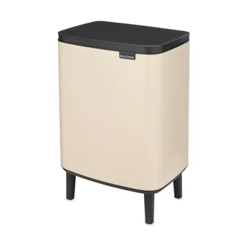 Cestino per la pattumiera Bo, alto, 12 L - Soft Beige - Brabantia