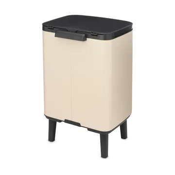 Cestino per la pattumiera Bo, alto, 7 L - Soft Beige - Brabantia