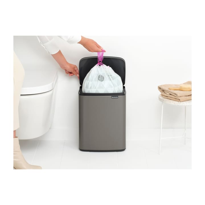 Cestino per la pattumiera Bo da 12 L - Platinum - Brabantia