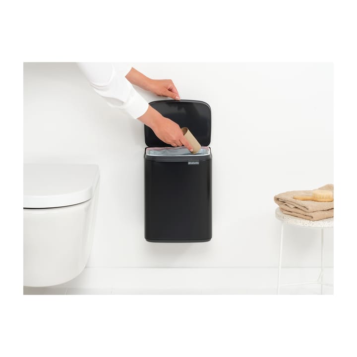 Cestino per la patumiera Bo da 7 L - Matte black - Brabantia