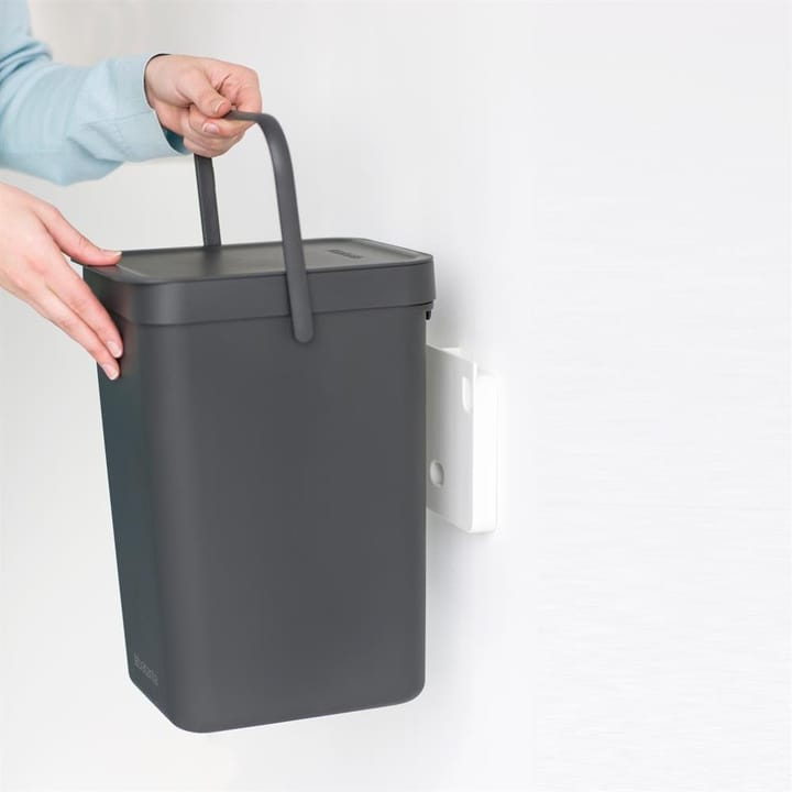 Cestino per rifiuti Sort & Go 12 L - grigio - Brabantia