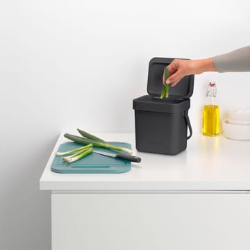 Cestino per rifiuti Sort & Go 3 L - Grigio - Brabantia