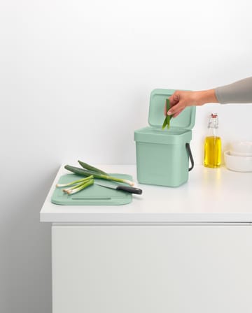 Cestino per rifiuti Sort & Go 3 L - Jade green - Brabantia