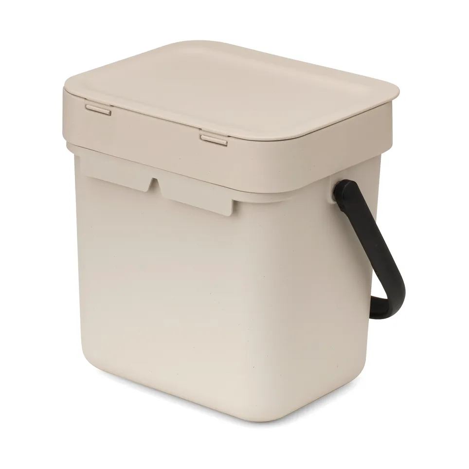 Cestino per rifiuti Sort & Go 3 L, Soft Beige Brabantia