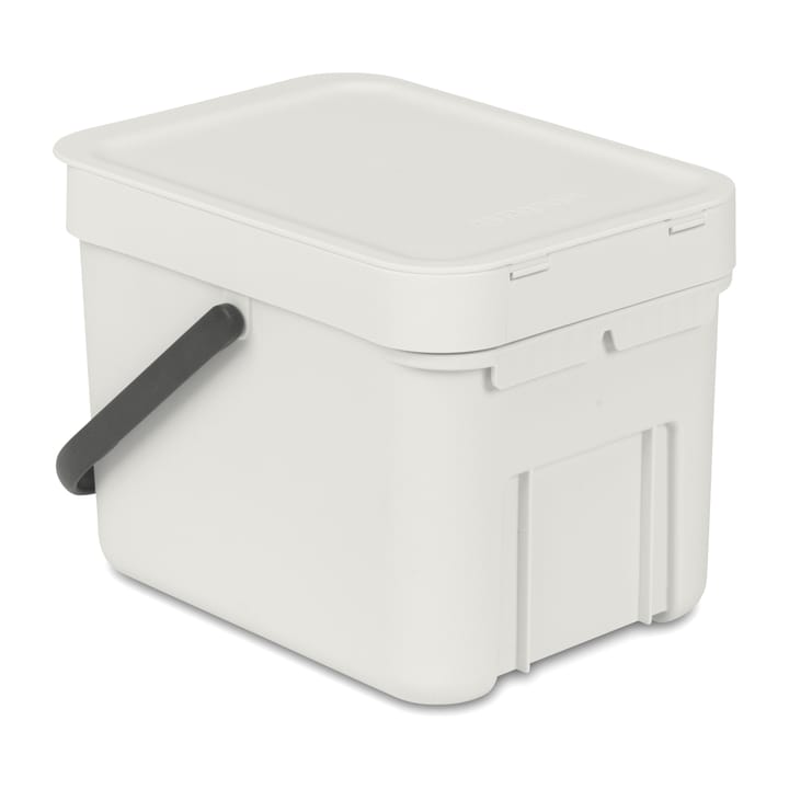 Cestino per rifiuti Sort & Go 6 L, Grigio chiaro Brabantia