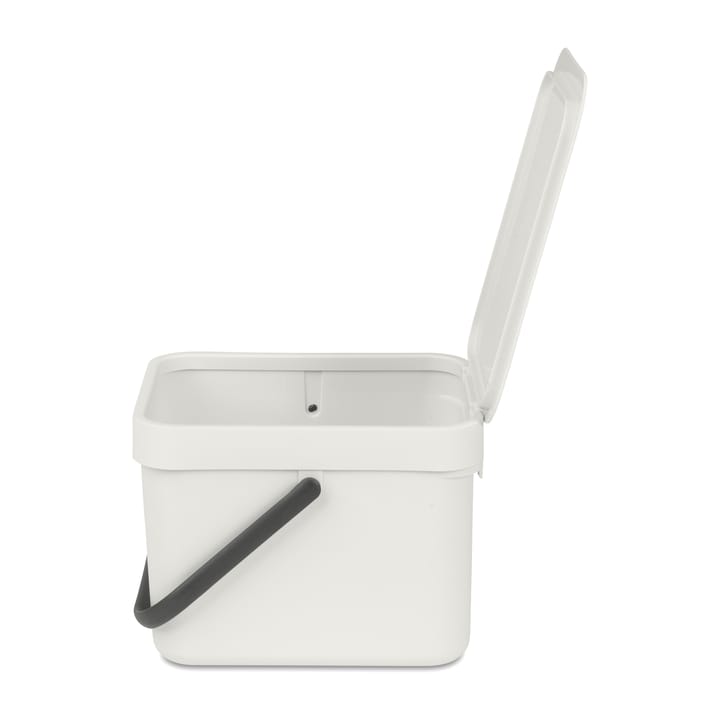Cestino per rifiuti Sort & Go 6 L, Grigio chiaro Brabantia
